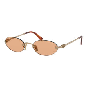 Miu Miu MUA54S Women's Sunglasses – Brass / Orange, 51mm