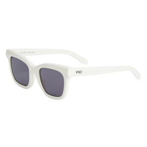 Off-White OERI143LINCOLN Unisex Sunglasses β White / Dark Grey, 52mm