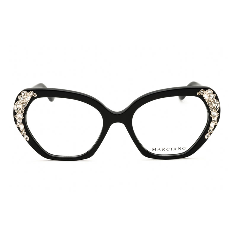 Guess by Marciano GM50039 Women's Eyeglasses – Shiny Black, 53mm - Image 2