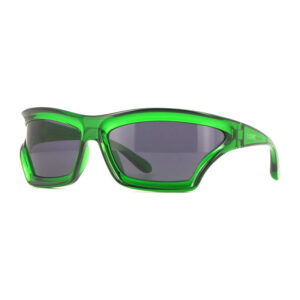 Loewe LW40143U Women's Sunglasses β Transparent Dark Green / Smoke, 70mm