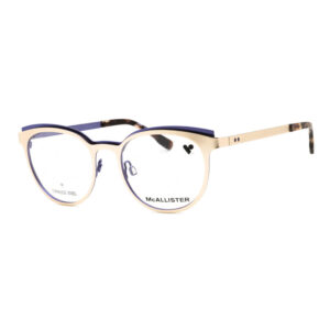 McAllister MC4541 Unisex Eyeglasses β Gold, 49mm