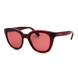 Salvatore Ferragamo SF2000S Women's Sunglasses – Transparent Red / Mauve, 52mm