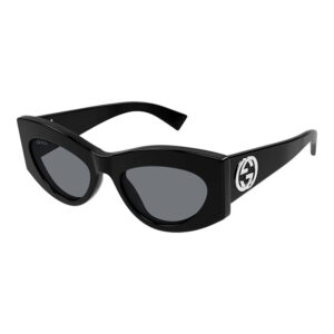 Gucci GG1843S Women's Sunglasses β Black / Grey, 53mm