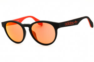 Adidas OR0025 Unisex Sunglasses β Matte Black / Bordeaux Mirror, 52mm