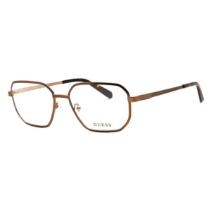Guess GU50240 Men's Eyeglasses β Matte Dark Bronze, 56mm