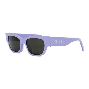 Celine CL40197U Women's Sunglasses – Shiny Lilac / Smoke, 54mm