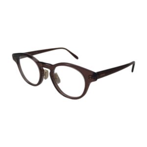 Loewe LW50085F Unisex Eyeglasses – Shiny Brown, 49mm