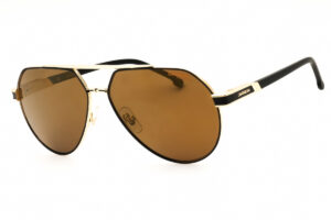 Carrera CARRERA1067/S Men's Sunglasses β Matte Black/Gold / Gold Polarized Gradient, 62mm