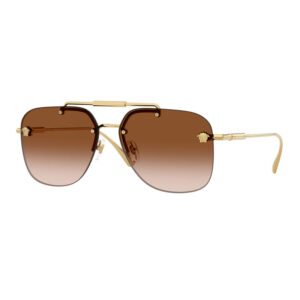Versace VE2296 Men's Sunglasses β Gold / Brown Gradient, 60mm