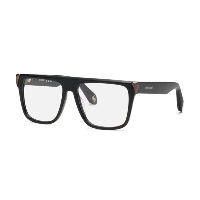 Roberto Cavalli VRC107M Women's Eyeglasses – Shiny Black, 56mm