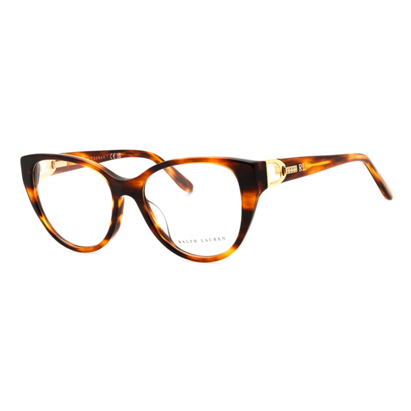 Ralph Lauren RL6234BU Women's Eyeglasses – Striped Tortoise, 53mm