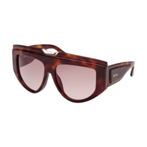 Max Mara MM0083 Women's Sunglasses β Dark Havana / Brown Gradient, 57mm
