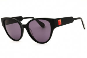 Max & Co MO0095 Women's Sunglasses β Shiny Black / Smoke, 54mm