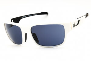 Adidas SP0069 Men's Sunglasses – White / Smoke, 61mm