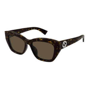 Gucci GG1844SA Women's Sunglasses β Havana / Brown, 55mm