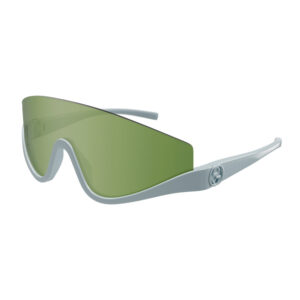 Gucci GG1650S Women's Sunglasses – Grey Silver / Green Mirror