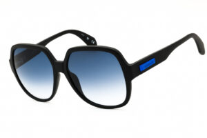 Adidas OR0034 Women's Sunglasses β Matte Black / Blue Gradient, 57mm
