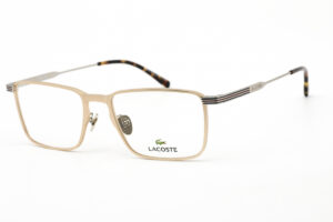 Lacoste L2285EN Men's Eyeglasses – Semimatte Gold, 54mm