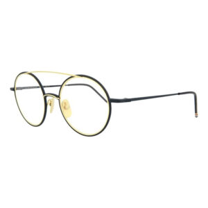 Thom Browne TB108 Men's Eyeglasses β Black/Gold, 50mm