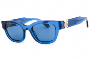 Salvatore Ferragamo SF2067S Women's Sunglasses β Transparent Blue / Blue, 52mm