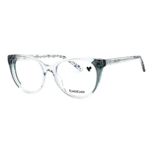 Bebe BB5208 Women's Eyeglasses – Grey Animal, 52mm