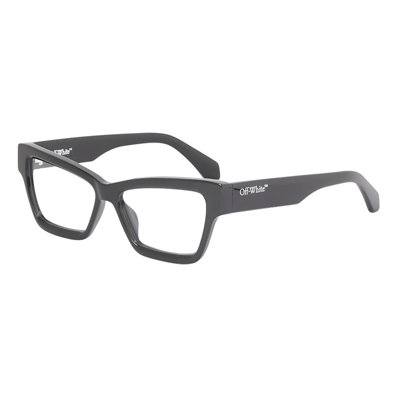 Off-White OERJ077STYLE77 Women's Eyeglasses – Shiny Black, 55mm