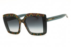 Missoni MIS0186/S Women's Sunglasses – Grey Pattern Green / Grey Gradient, 62mm