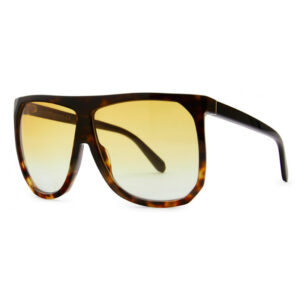 Loewe LW40001F Women's Sunglasses – Dark Havana / Brown Gradient, 63mm