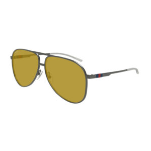 Gucci GG1677S Unisex Sunglasses β Ruthenium / Brown, 62mm