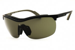 Adidas SP0043 Men's Sunglasses – Matte Black / Green
