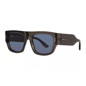 Gucci GG1262S Men's Sunglasses – Transparent Dark Grey / Blue, 54mm