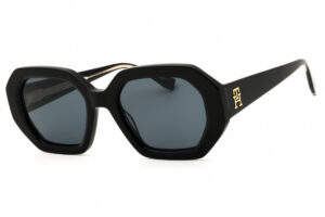 Tommy Hilfiger TH2155/S Women's Sunglasses β Black / Dark Grey, 52mm
