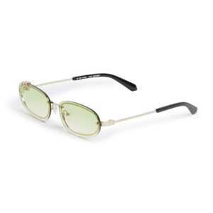 Off-White OERI13MMIAMI Women's Sunglasses – Gold / Green Gradient, 60mm