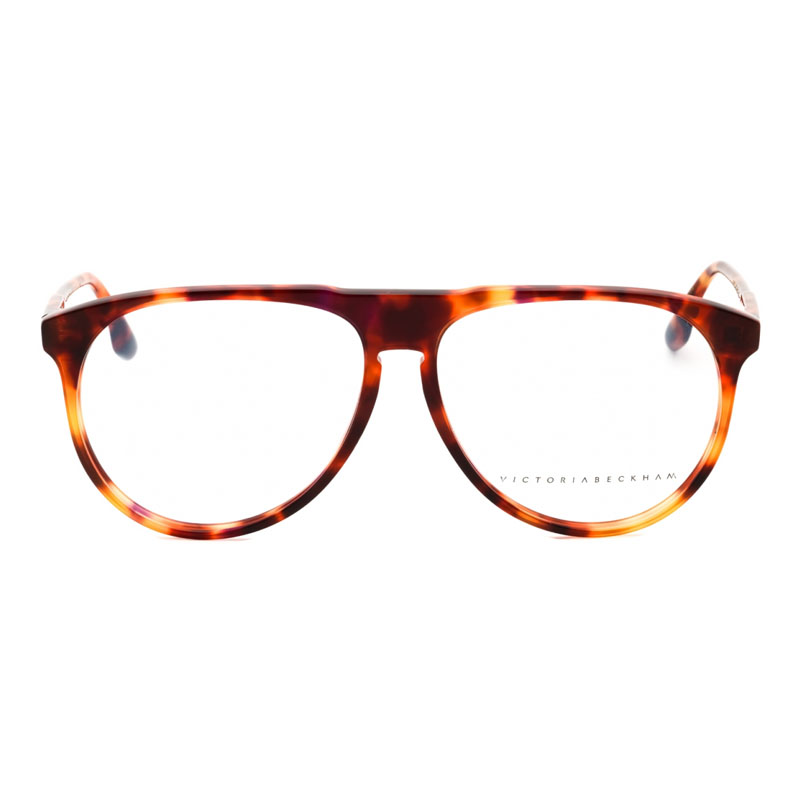 Victoria Beckham VB2602 Women's Eyeglasses – Burgundy Tortoise, 58mm - Image 2