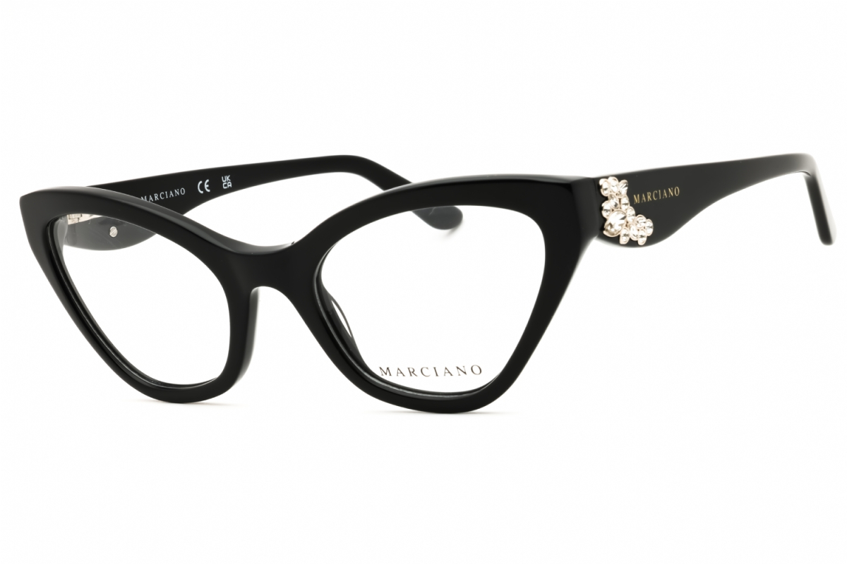 Guess by Marciano GM50038 Women's Eyeglasses – Shiny Black, 53mm