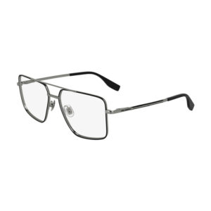KARL LAGERFELD KL357N Men's Eyeglasses β Black/Silver, 56mm