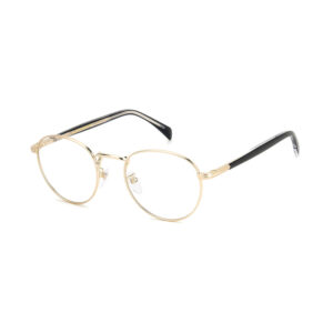 David Beckham DB1127 Men's Eyeglasses β Gold/Black, 49mm