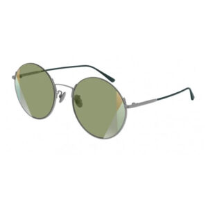 Bottega Veneta BV0246S Women's Sunglasses – Silver / Green, 57mm