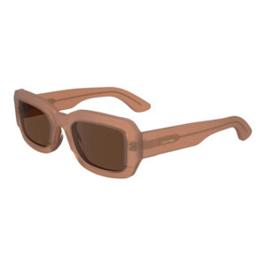 Calvin Klein CK24511S Unisex Sunglasses β Peach / Brown, 52mm