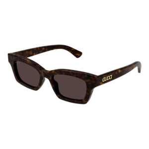 Gucci GG1790S Women's Sunglasses β Dark Havana / Brown, 51mm