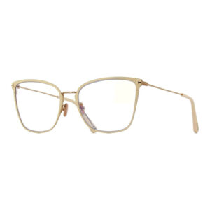 Tom Ford FT5839-B Women's Eyeglasses – Ivory, 56mm