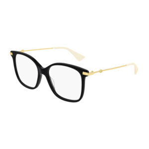 Gucci GG0512O Women's Eyeglasses β Black/Gold, 52mm