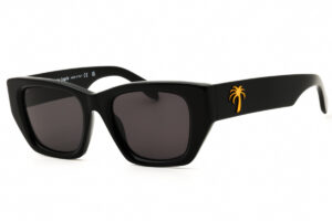 Palm Angels PERI034HINKLEY Women's Sunglasses β Black / Dark Grey, 51mm