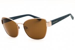 Anne Klein AK7101 Women's Sunglasses – Rose Gold / Brown, 58mm