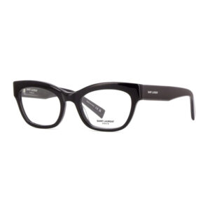 Saint Laurent SL643 Women's Eyeglasses – Shiny Black, 52mm