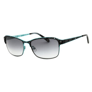 Liz Claiborne L577/S Women's Sunglasses β Black Tea / Dark Grey Gradient, 56mm