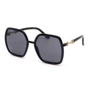 Gucci GG0890S Women's Sunglasses – Black / Dark Grey, 55mm
