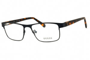 Guess GU50003 Men's Eyeglasses – Matte Blue, 55mm