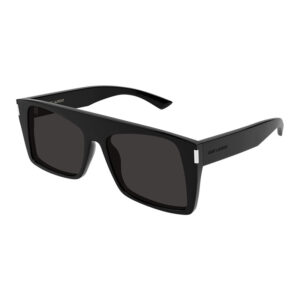 Saint Laurent SL651VITTI Women's Sunglasses β Shiny Black / Black, 58mm