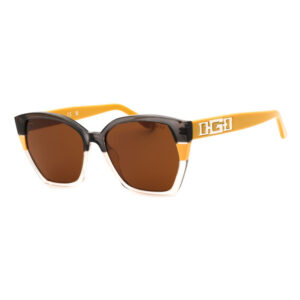 Guess GU7912 Women's Sunglasses β Yellow / Brown, 55mm
